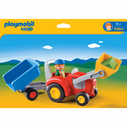 Playmobil 1.2.3 Tractor with Trailer - Additional view 4