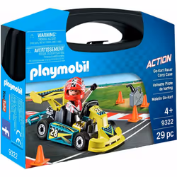 Playmobil Go-Kart Racer Carry Case, Toy figure, 5 yr(s), Plastic, 29 pc(s), 298.15 g