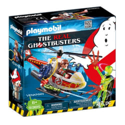 Playmobil Ghostbusters Venkman with Helicopter