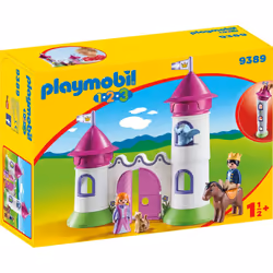 Playmobil 1.2.3 9389, Castle, 1.5 yr(s), Multicolour, Plastic