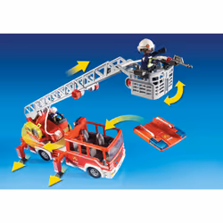 Playmobil Fire Ladder Unit - Additional view 4