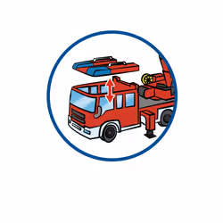 Playmobil Fire Ladder Unit - Additional view 7