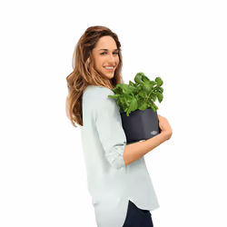 LECHUZA CUBE Color 16 Indoor Pot planter Freestanding Polypropylene (PP) White - Additional view 4