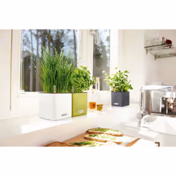 LECHUZA CUBE Color 16 Indoor Pot planter Freestanding Polypropylene (PP) White - Additional view 5