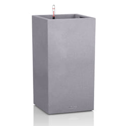 LECHUZA Canto Stone 40 Indoor/outdoor Box planter Freestanding Polypropylene (PP) Grey
