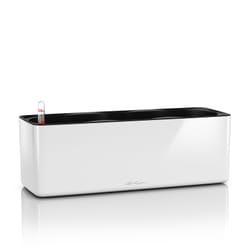 LECHUZA CUBE Indoor Pot planter Freestanding Polypropylene (PP) White