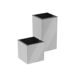 LECHUZA CANTO Premium 40 LED high Silver 1 pc(s)