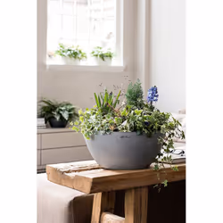 LECHUZA CUBETO Indoor/outdoor Pot planter Freestanding Polypropylene (PP) Black - Additional view 6