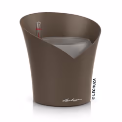 LECHUZA Planter ORCHIDEA ALL-IN-ONE Diameter 18 cm Taupe Standing Planter