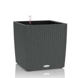 LECHUZA Planter Decorative Flower Pot Flower Planter Indoor Home Planter Pot - granite, 49 x 49 x 49.5 cm
