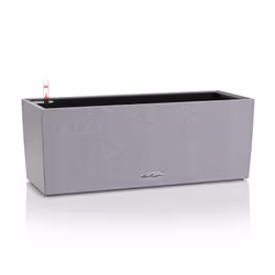 LECHUZA BALCONERA, Pot planter, Freestanding, Polypropylene (PP), Grey, Rectangle, Indoor/outdoor