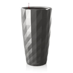 LECHUZA DIAMANTE Premium Grey Plastic 1 pc(s)