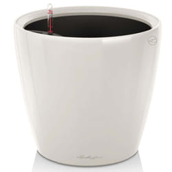 LECHUZA Planter Flower Pot CLASSICO LS 35 ALL-IN-ONE High-Gloss White 16060