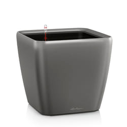 LECHUZA QUADRO LS 50 Indoor Pot planter Freestanding Plastic Charcoal