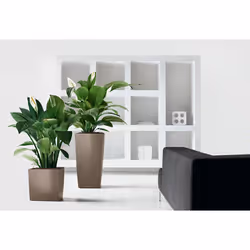 LECHUZA CUBE 40 Indoor Pot planter Freestanding Polypropylene (PP) White