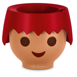 LECHUZA OJO Indoor Table planter Freestanding Polypropylene (PP) Brown, Red
