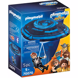 Playmobil The Movie Rex Dasher with Parachute, Action/Adventure, 5 yr(s), Multicolour