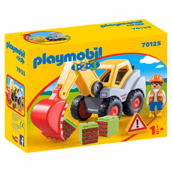 Playmobil 1.2.3 70125, Action/Adventure, 1.5 yr(s), Multicolour, Plastic