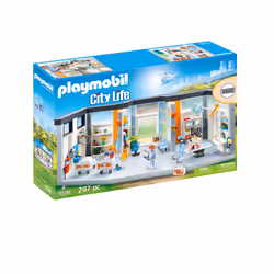 Playmobil Furnished Hospital Wing, Toy figure, 4 yr(s), Plastic, 297 pc(s), 2.64 kg