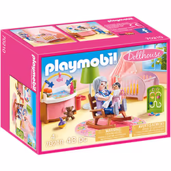 Playmobil Dollhouse 70210, Action/Adventure, 4 yr(s), Multicolour, Plastic