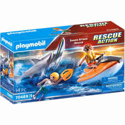 Playmobil Rescue Action Shark Attack Rescue, 5 yr(s), Multicolour