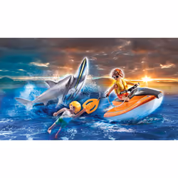 Playmobil Rescue Action Shark Attack Rescue