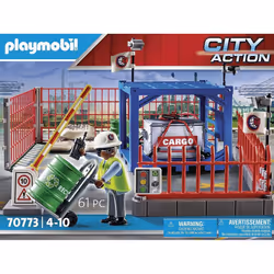 Playmobil City Action Cargo Freight Storage 70773