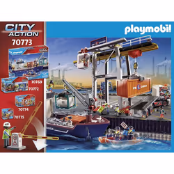 Playmobil City Action Cargo Freight Storage 70773