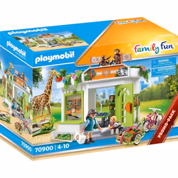 Playmobil FamilyFun 70900, Zoo, 4 yr(s), Multicolour, Plastic