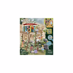 Playmobil Wiltopia 71013 Family Tree House with Animal Toys, Sustainable Toy for Children Ages 4+