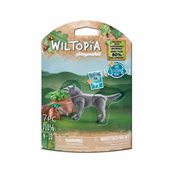 Playmobil Wiltopia 71056, 4 yr(s), Brown, Green, Grey