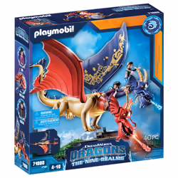 Playmobil Dragons 71080, 4 yr(s), Multicolour