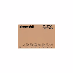 Playmobil City Action 71153 Airport with Airplane and Control Tower, With Environmentally Friendly 2-in-1 Reversible Cardboard Packaging, Plane Toy