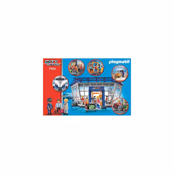 Playmobil City Action 71153 Airport with Airplane and Control Tower, With Environmentally Friendly 2-in-1 Reversible Cardboard Packaging, Plane Toy - Additional view 5