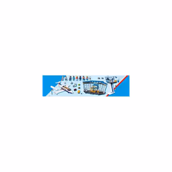 Playmobil City Action 71153 Airport with Airplane and Control Tower, With Environmentally Friendly 2-in-1 Reversible Cardboard Packaging, Plane Toy - Additional view 6