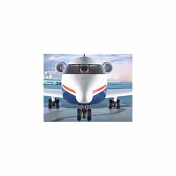 Playmobil City Action 71153 Airport with Airplane and Control Tower, With Environmentally Friendly 2-in-1 Reversible Cardboard Packaging, Plane Toy - Additional view 7