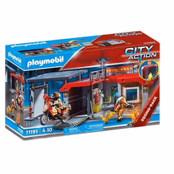 Playmobil City Action Take Along Fire Station, Action/Adventure, 4 yr(s), Multicolour