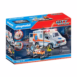 Playmobil Ambulance, Vehicle, 4 yr(s), AAA, Multicolour
