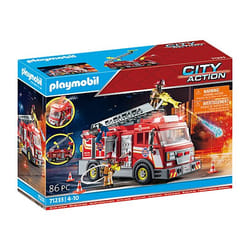 Playmobil City Action Fire Truck with Flashing Lights