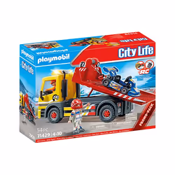 Playmobil FamilyFun 71429, Tow truck, 4 yr(s), Multicolour