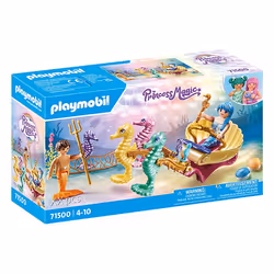 Playmobil Meeresbewohner mit Seepferdchenkutsche, Action/Adventure, 4 yr(s), Multicolour