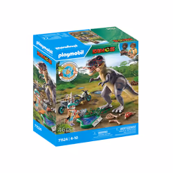 Playmobil Dinos 71524, Action/Adventure, 4 yr(s), Multicolour, Plastic