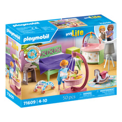 Playmobil My Life Sleeping room with baby play corner