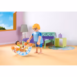 Playmobil My Life Sleeping room with baby play corner - Additional view 4