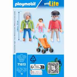 Playmobil Grandparents with baby