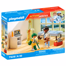 Playmobil Action 71619, Action/Adventure, 3 yr(s), Multicolour, Plastic