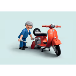 Playmobil Vespa 60s Garage - Additional view 7