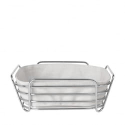 Blomus Delara bread basket Cotton, Steel