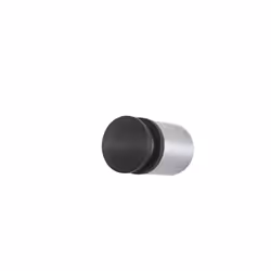 Blomus 65353, Black, Silver, Rubber, Stainless steel, Wall mounted, 1 pc(s), 25 mm, 25 mm