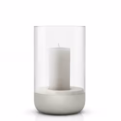 Blomus 65444 candle holder Concrete, Glass White